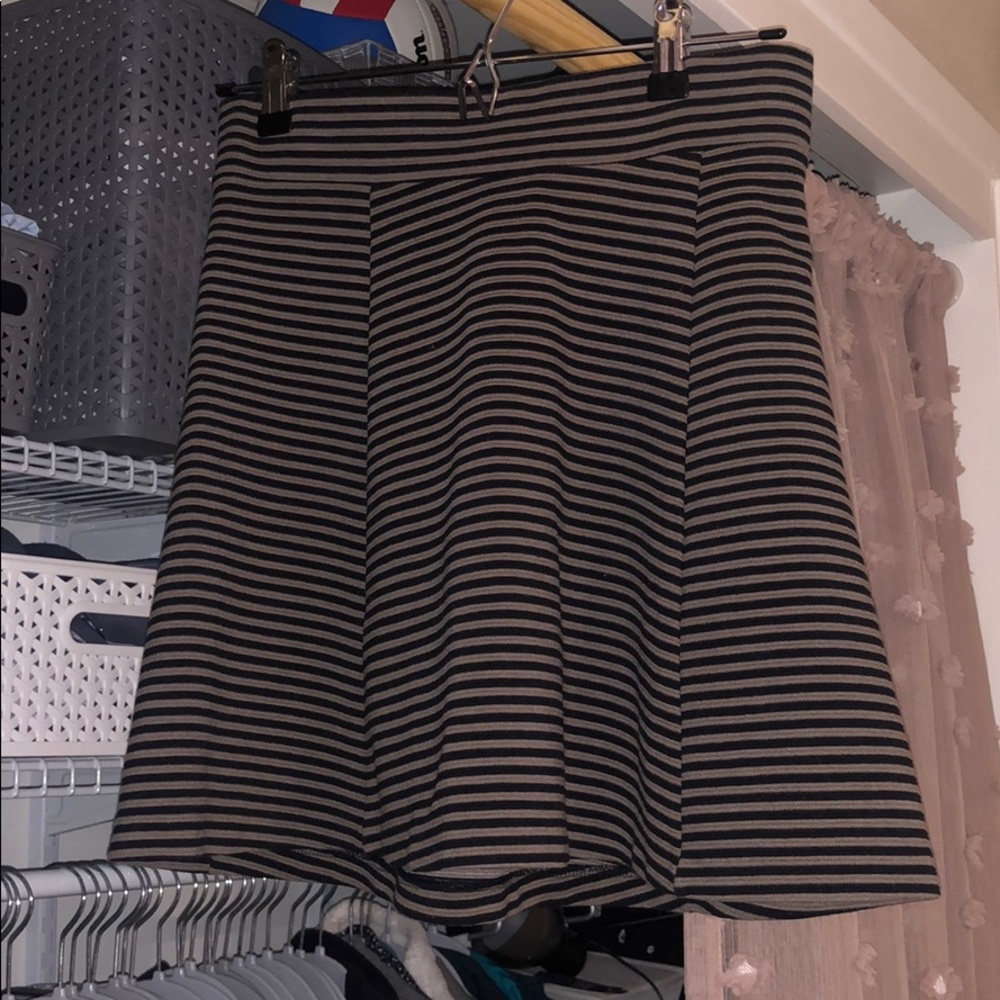 Flare mini skirt